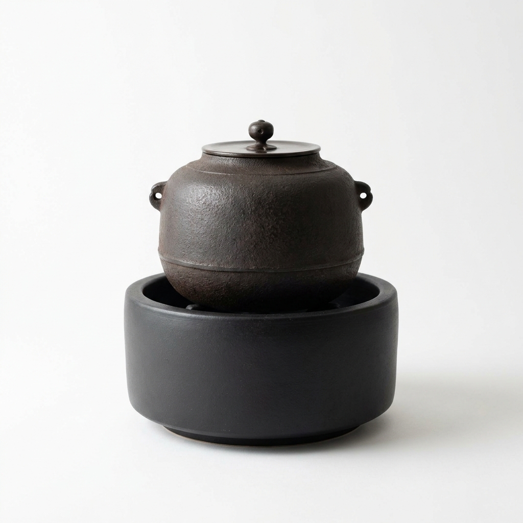炉用茶釜 純鉄