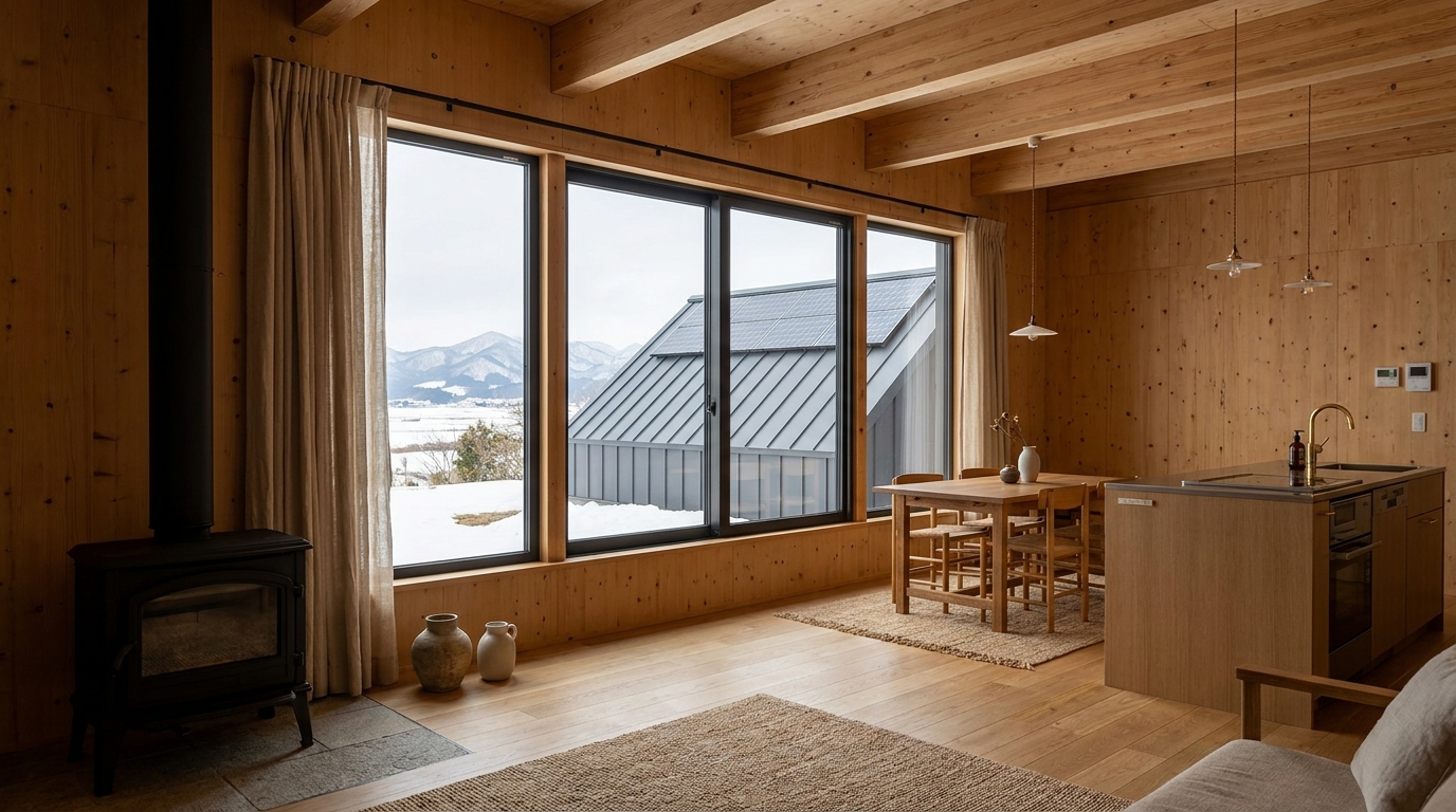 西の小屋 内観