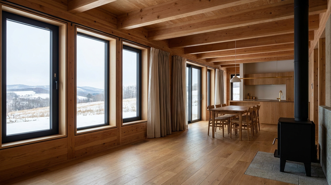 星の小屋 内観