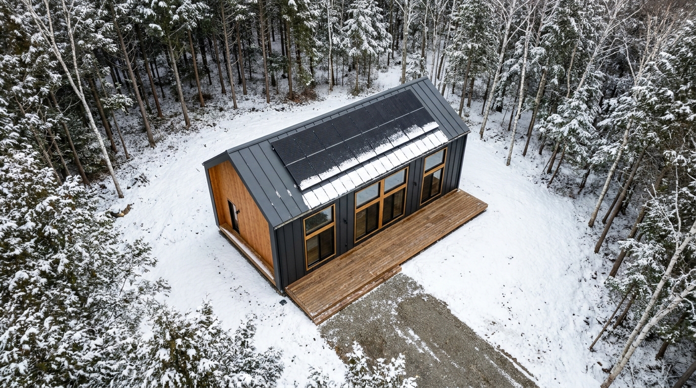 霜の小屋 配置