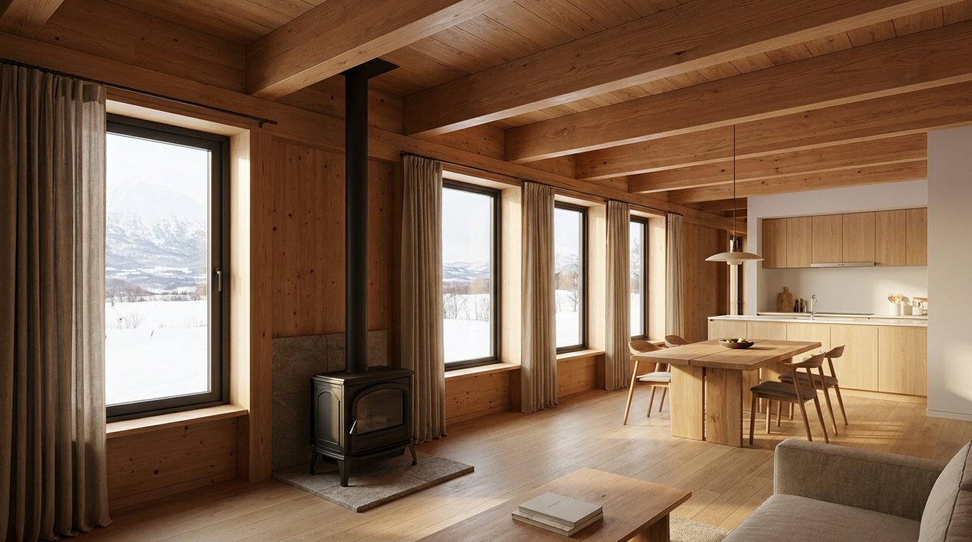 西の小屋 内観