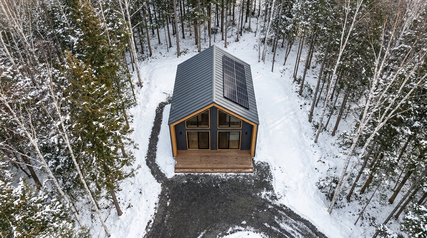 南の小屋 配置