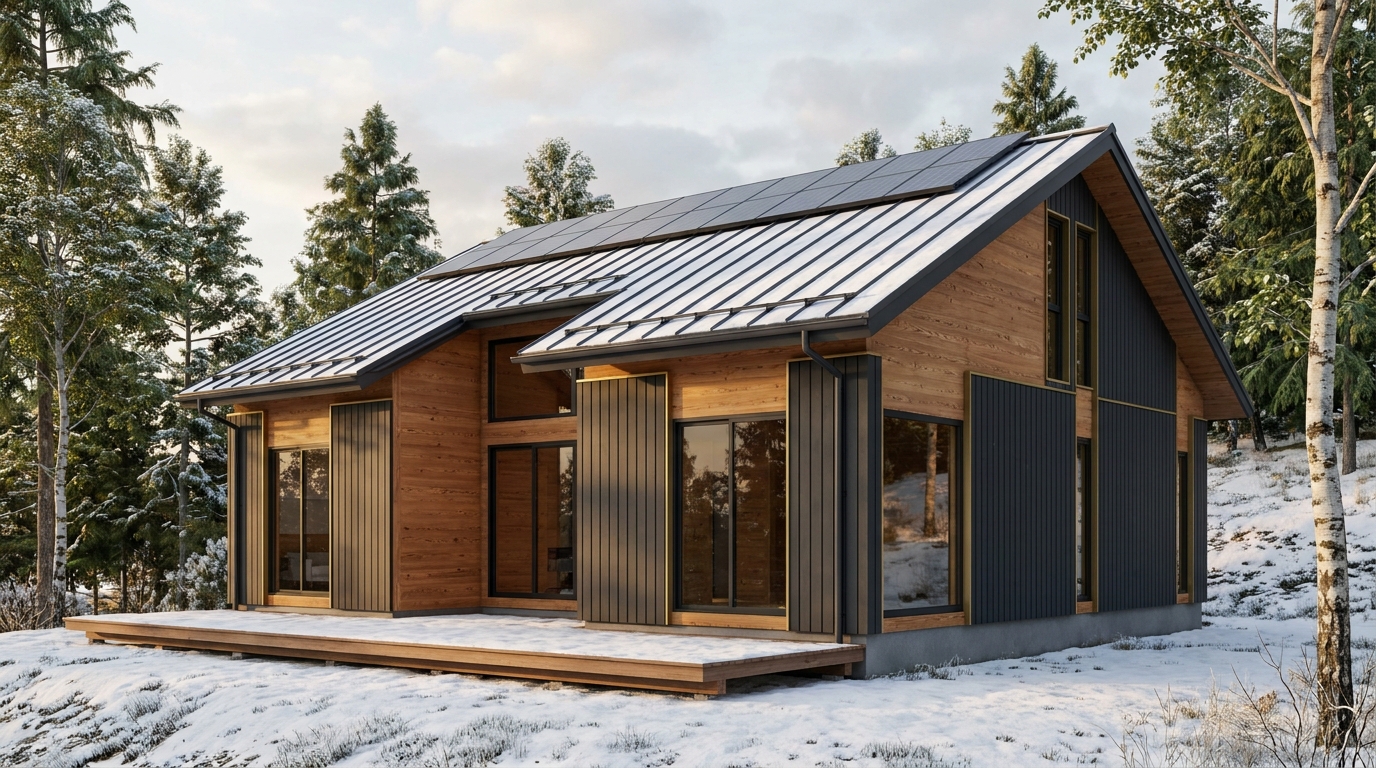 陽の杜 外観 — AI render based on BIM specs