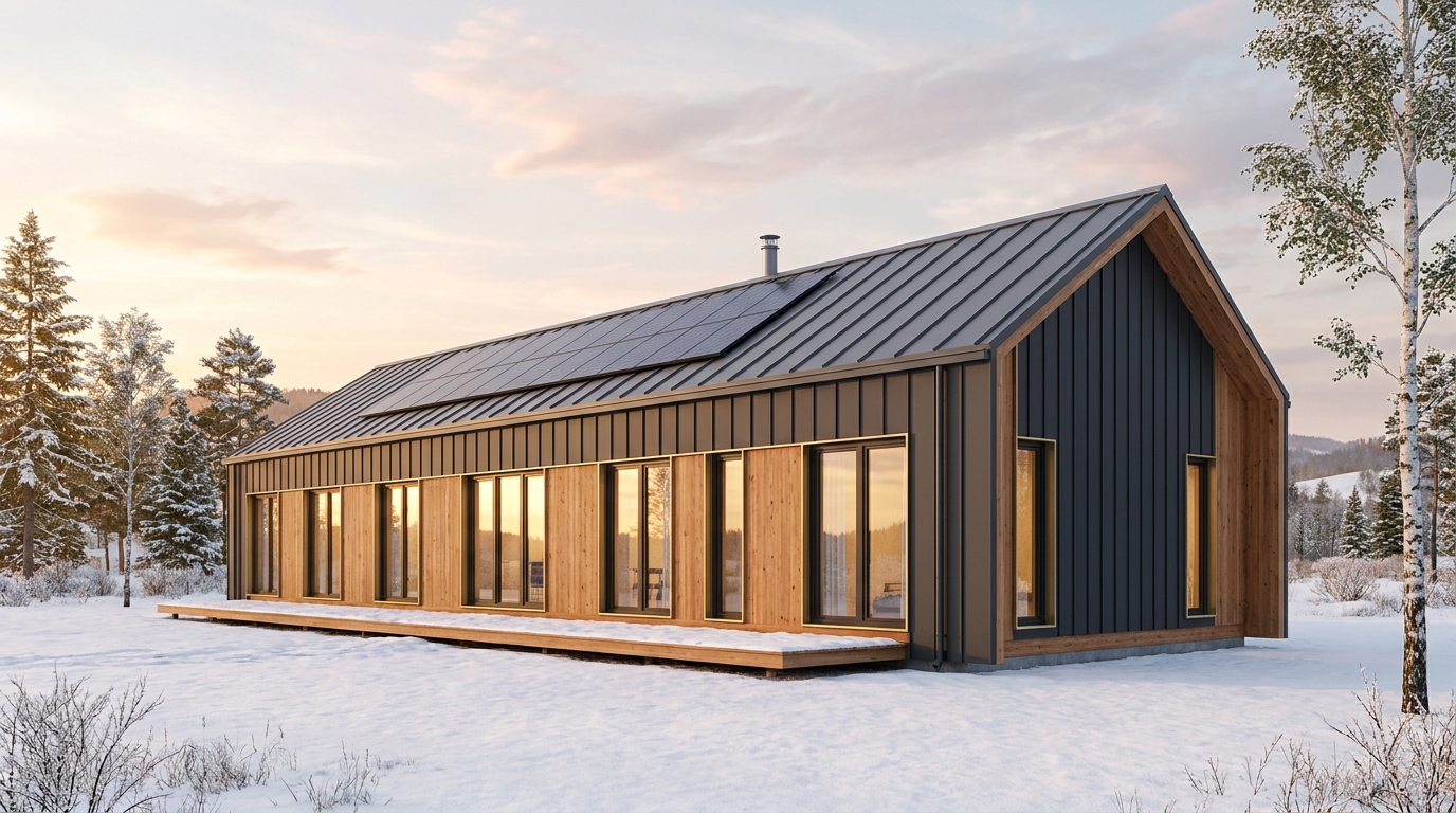 月の杜 外観 — AI render based on BIM specs