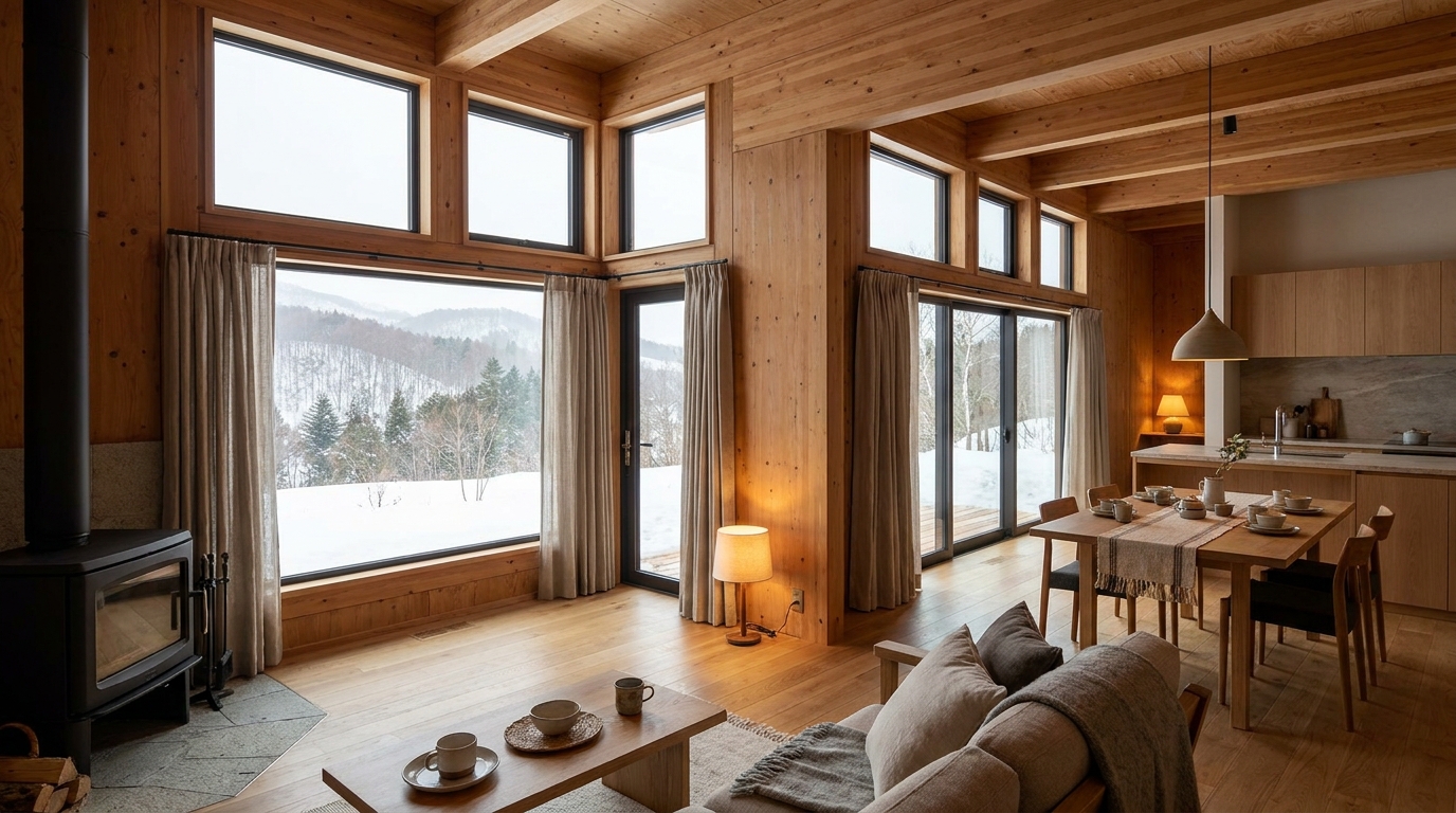 東の小屋 内観