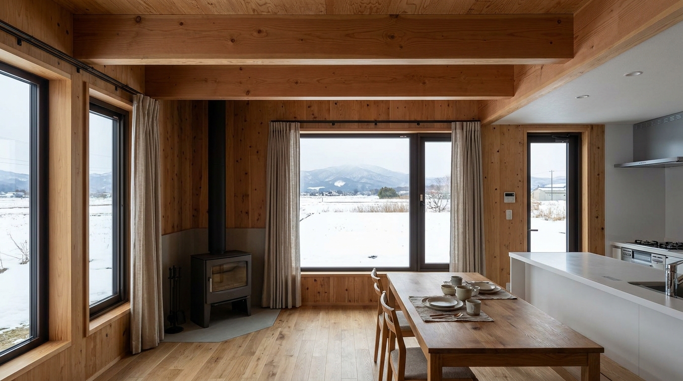 東の小屋 内観