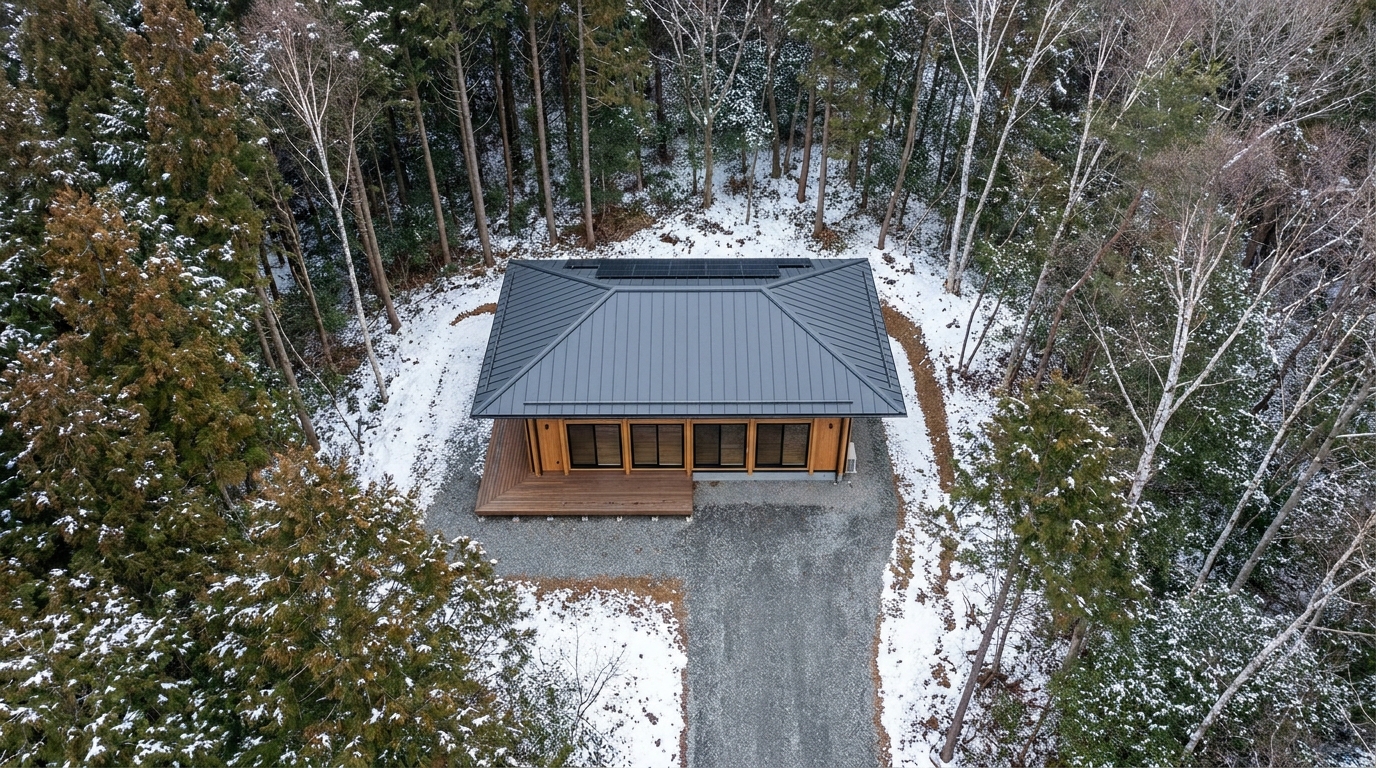 南の小屋 配置