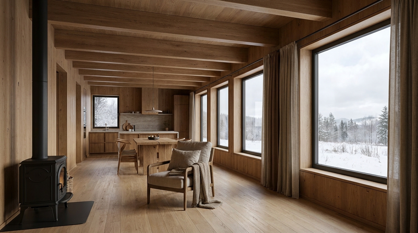 西の小屋 内観