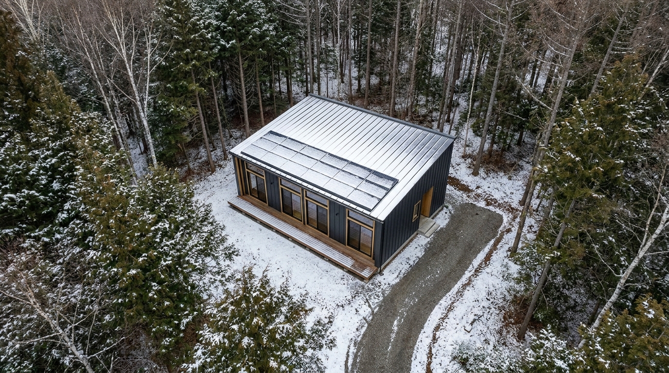 霧の小屋 配置