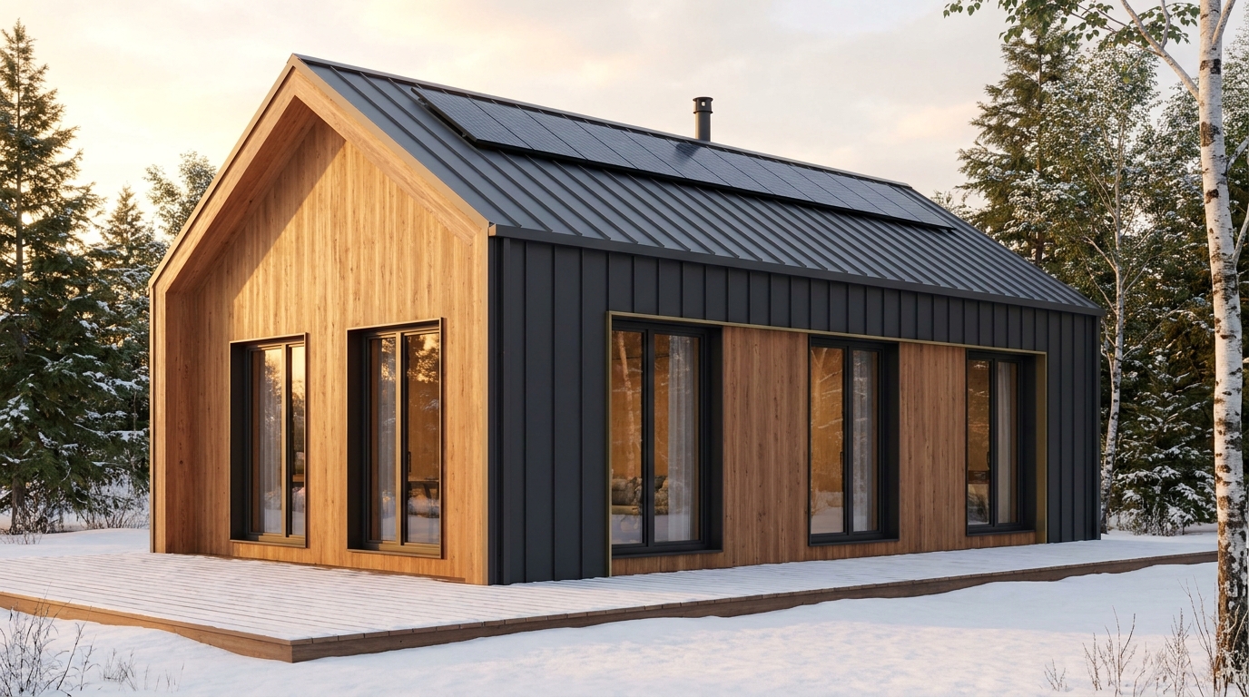 西の塔 外観 — AI render based on BIM specs