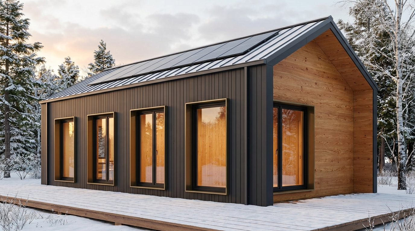 月の蔵 外観 — AI render based on BIM specs