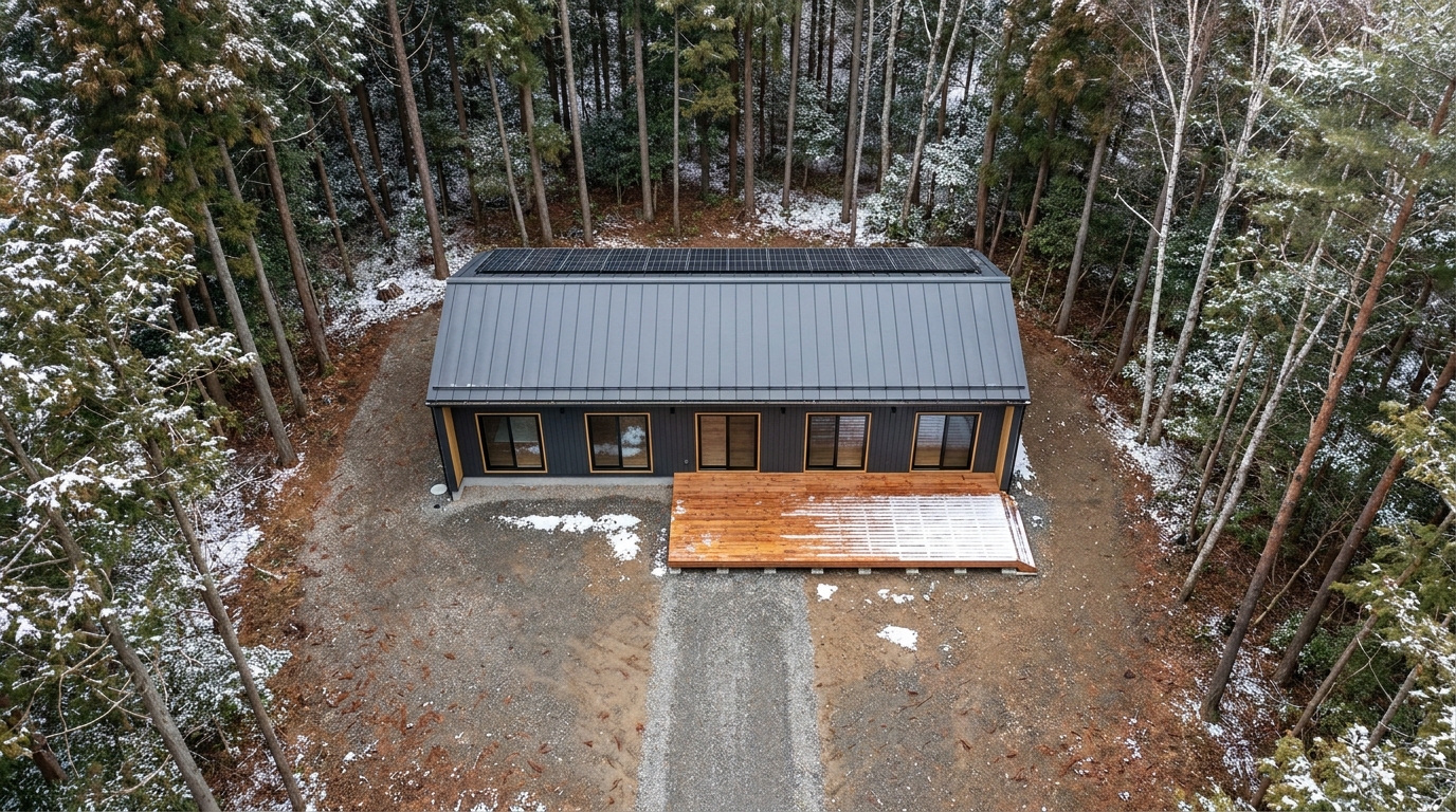 風の小屋 配置