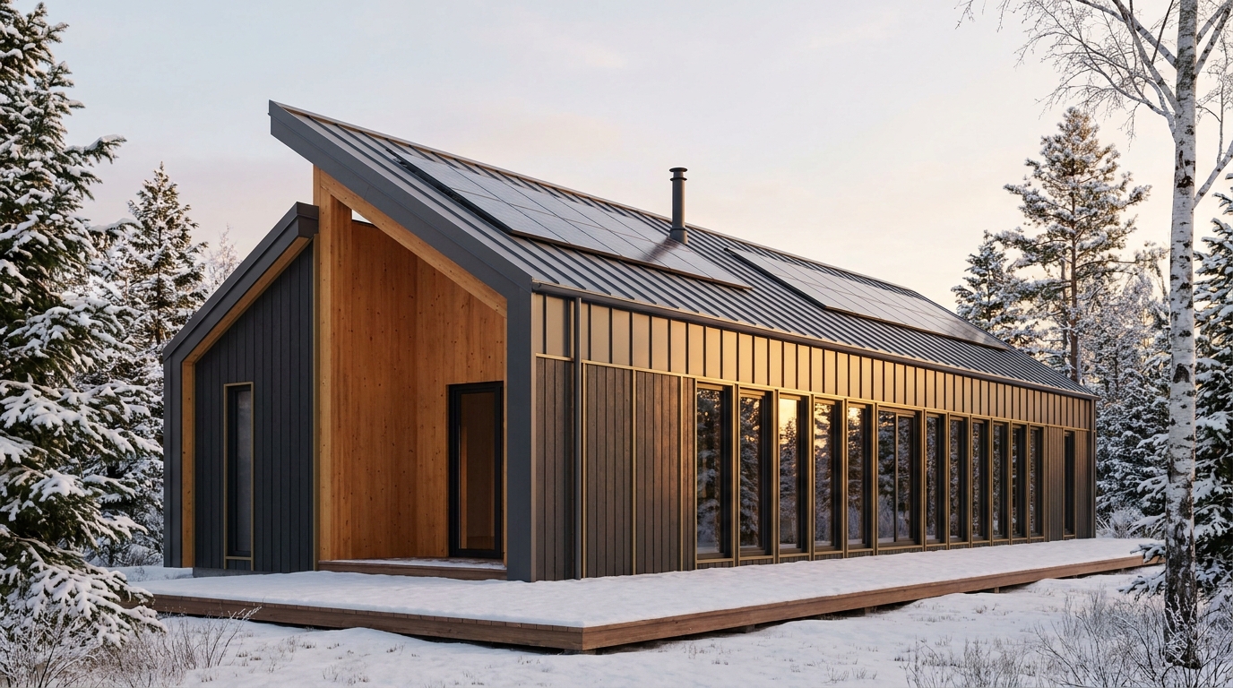 陽の杜 外観 — AI render based on BIM specs