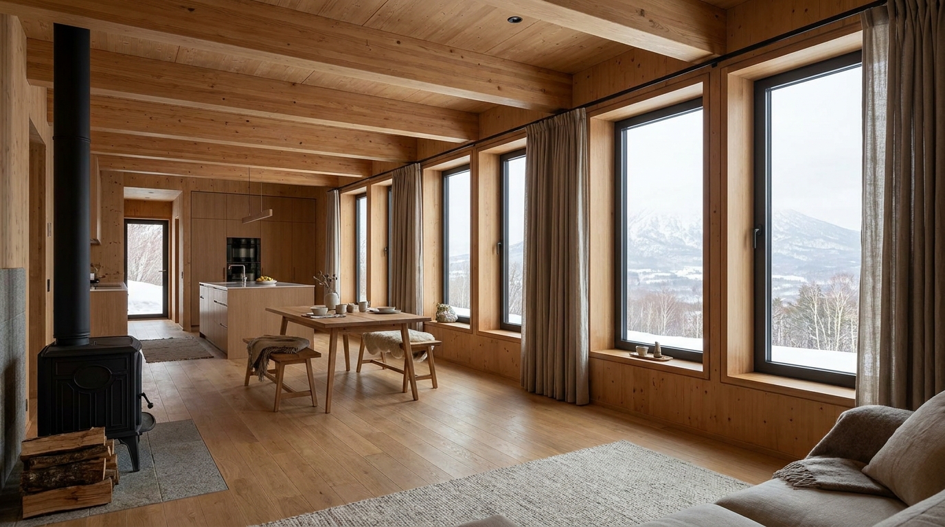 西の小屋 内観