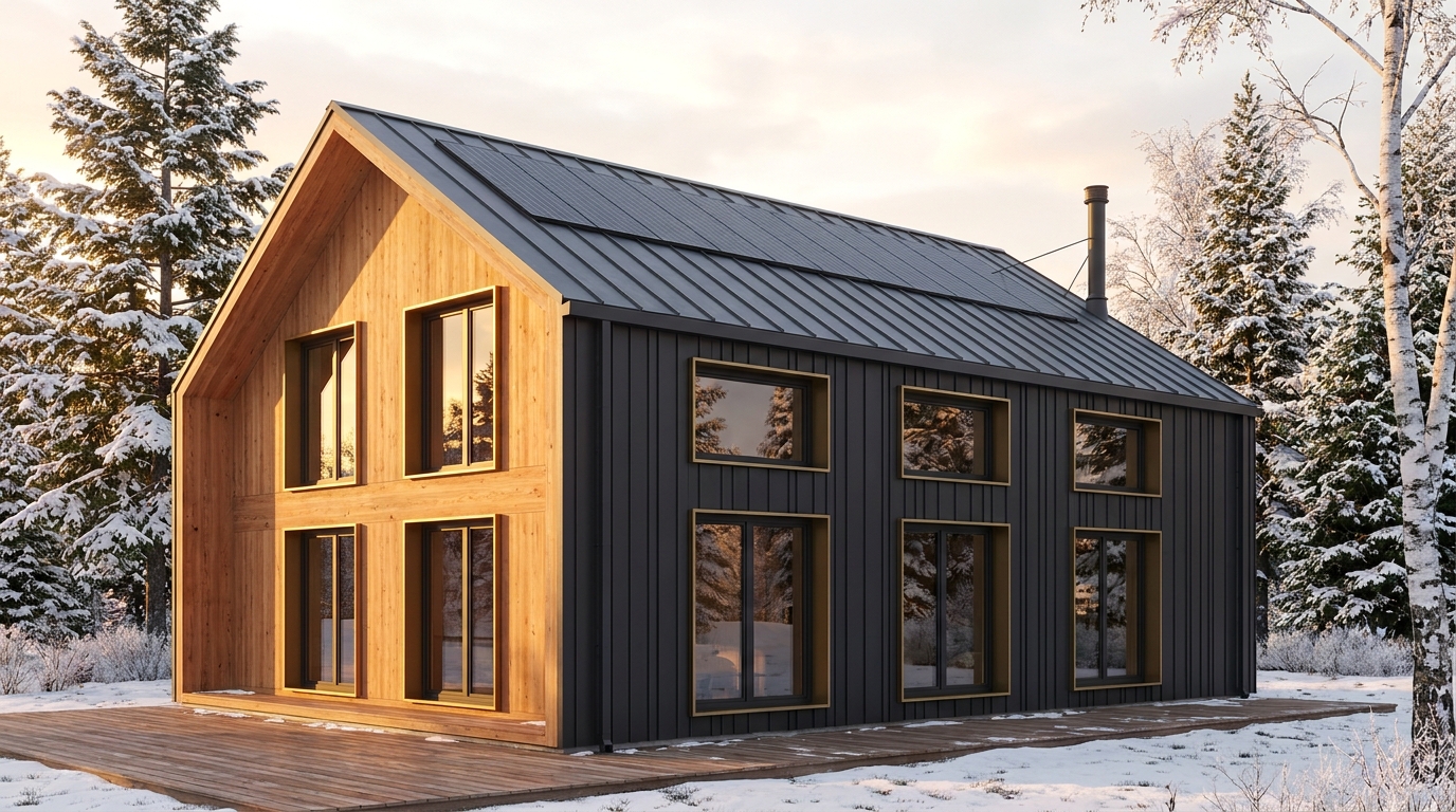 陽の杜 外観 — AI render based on BIM specs