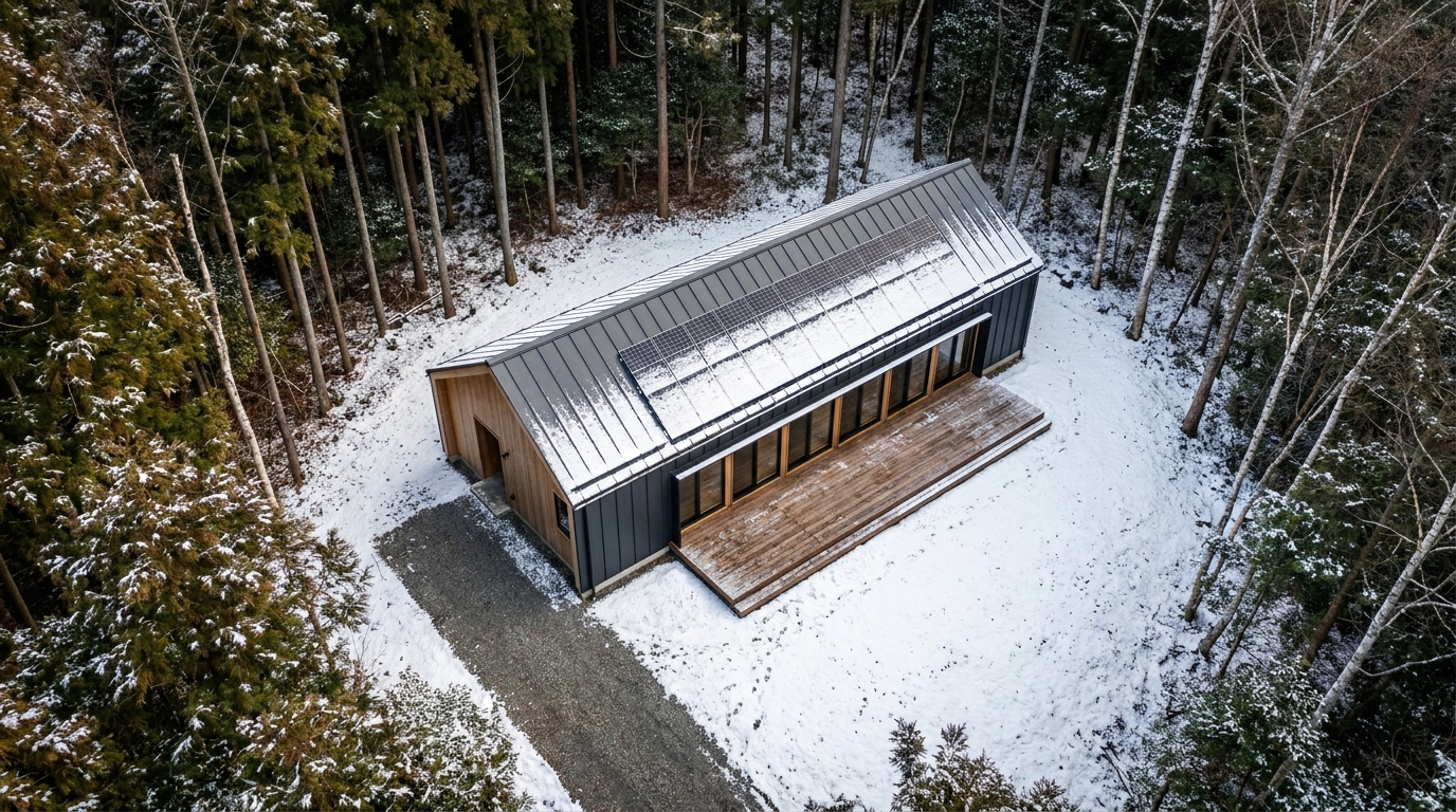 月の小屋 配置