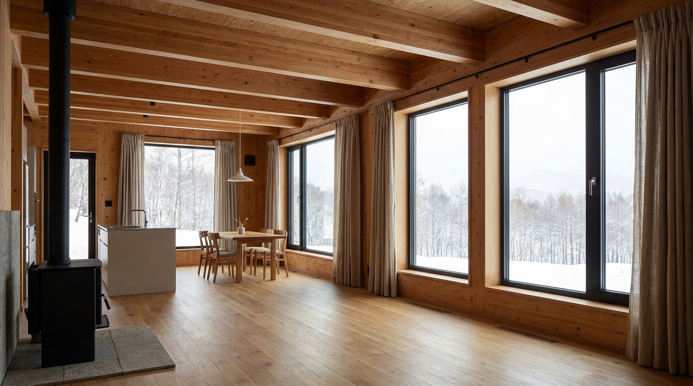 東の小屋 内観