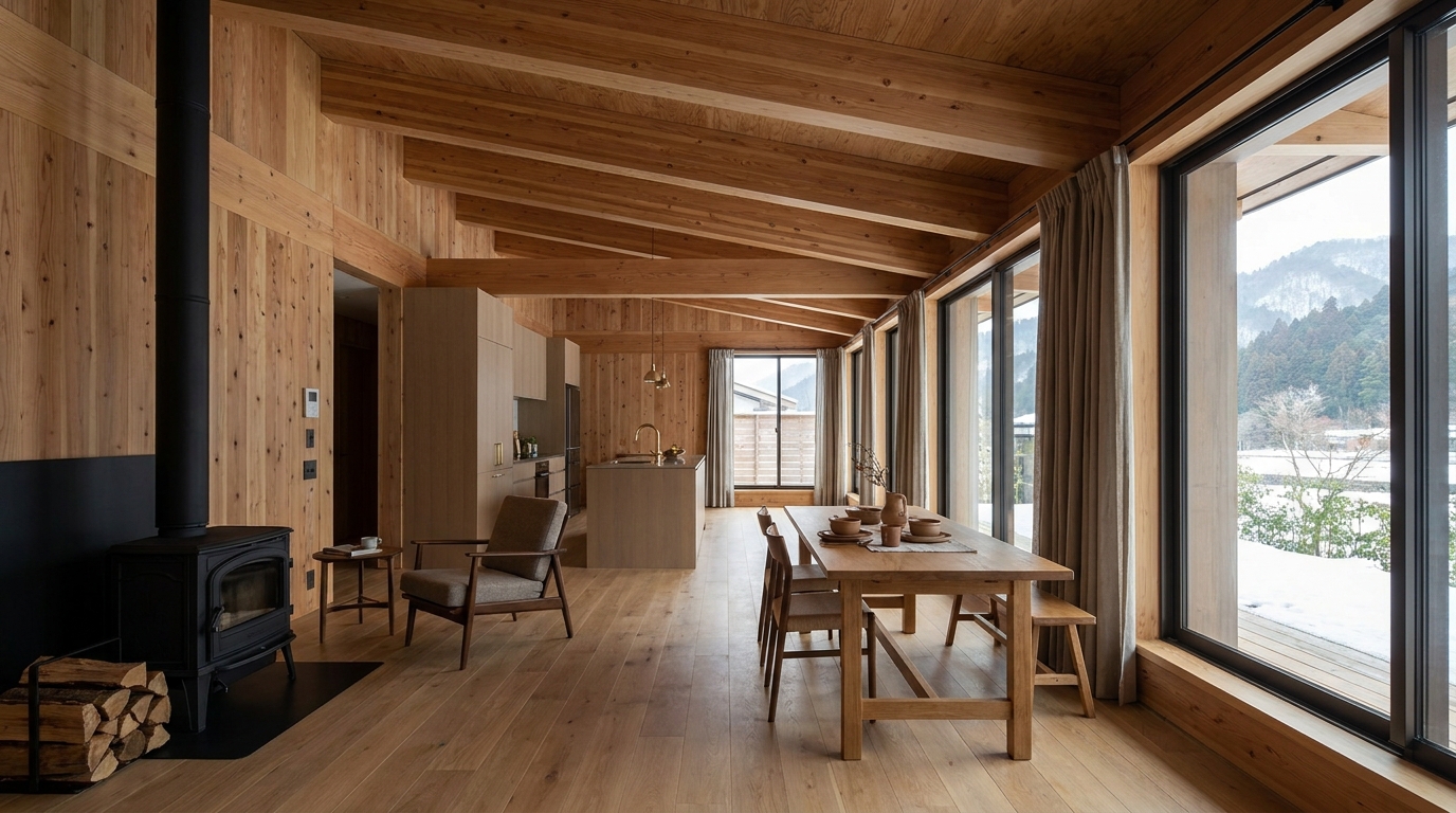 西の小屋 内観