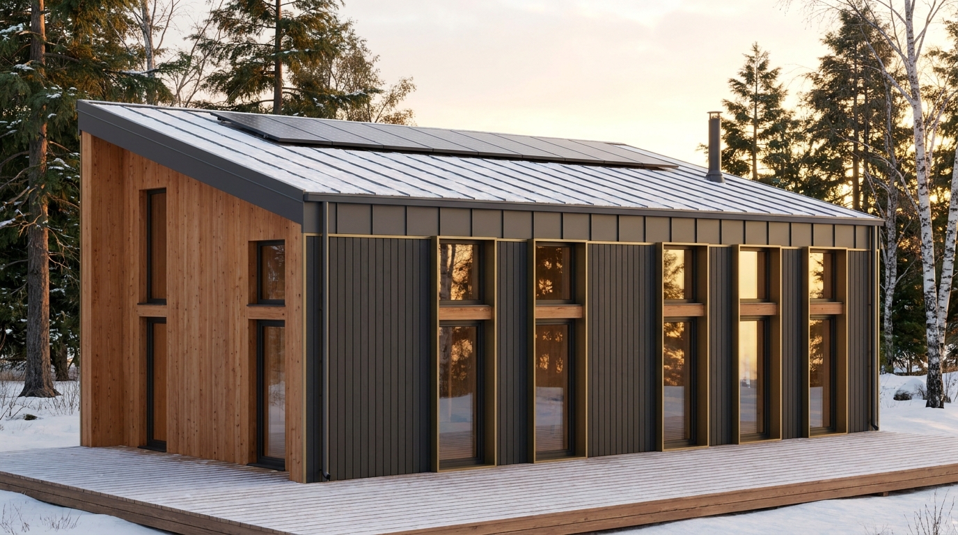月の塔 外観 — AI render based on BIM specs