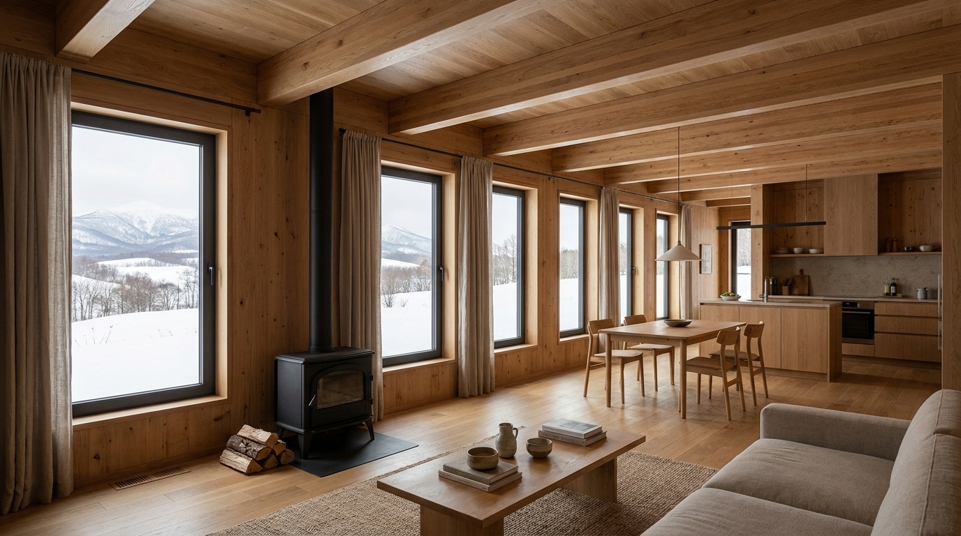 西の小屋 内観