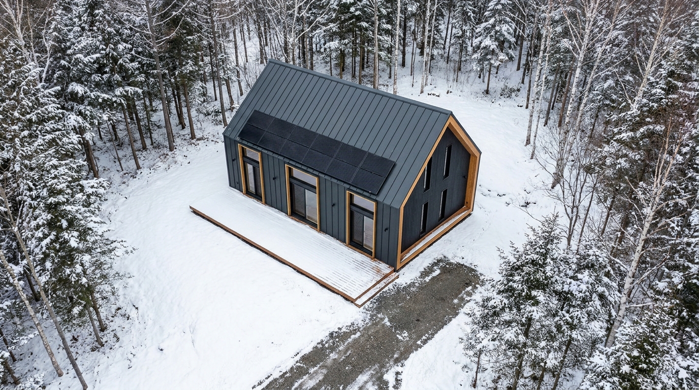 南の小屋 配置