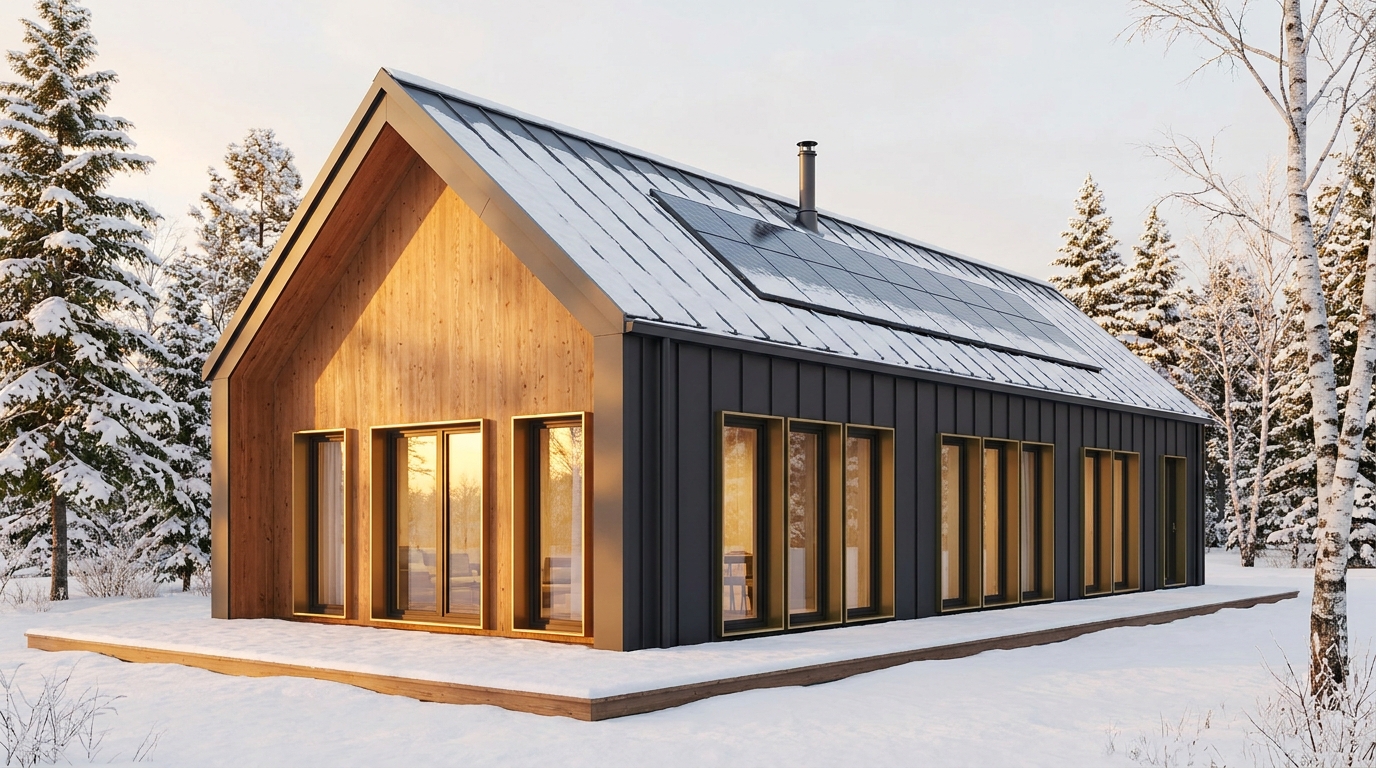 東の塔 外観 — AI render based on BIM specs