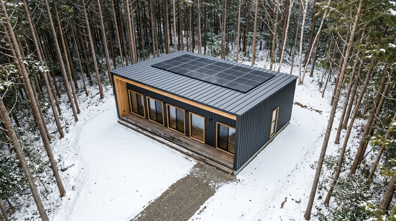 月の小屋 配置