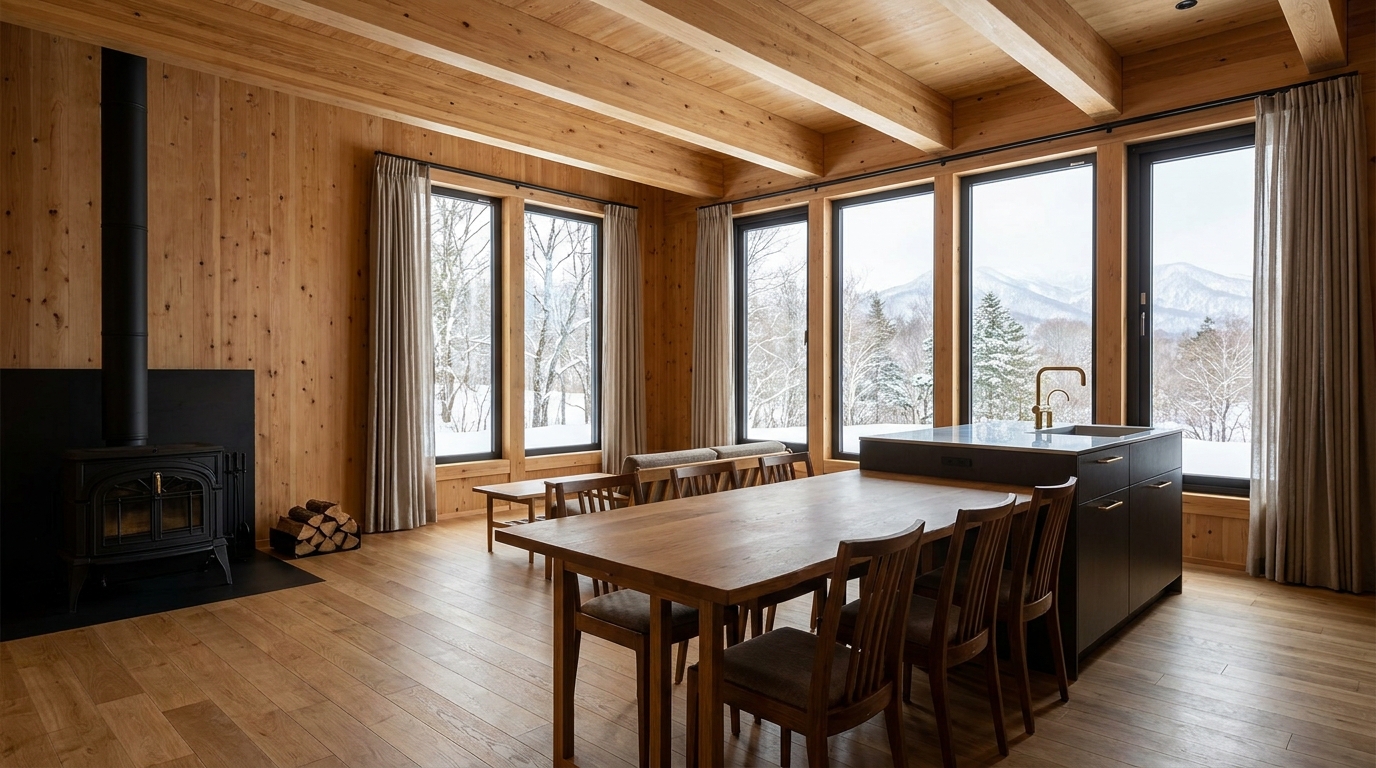 東の小屋 内観