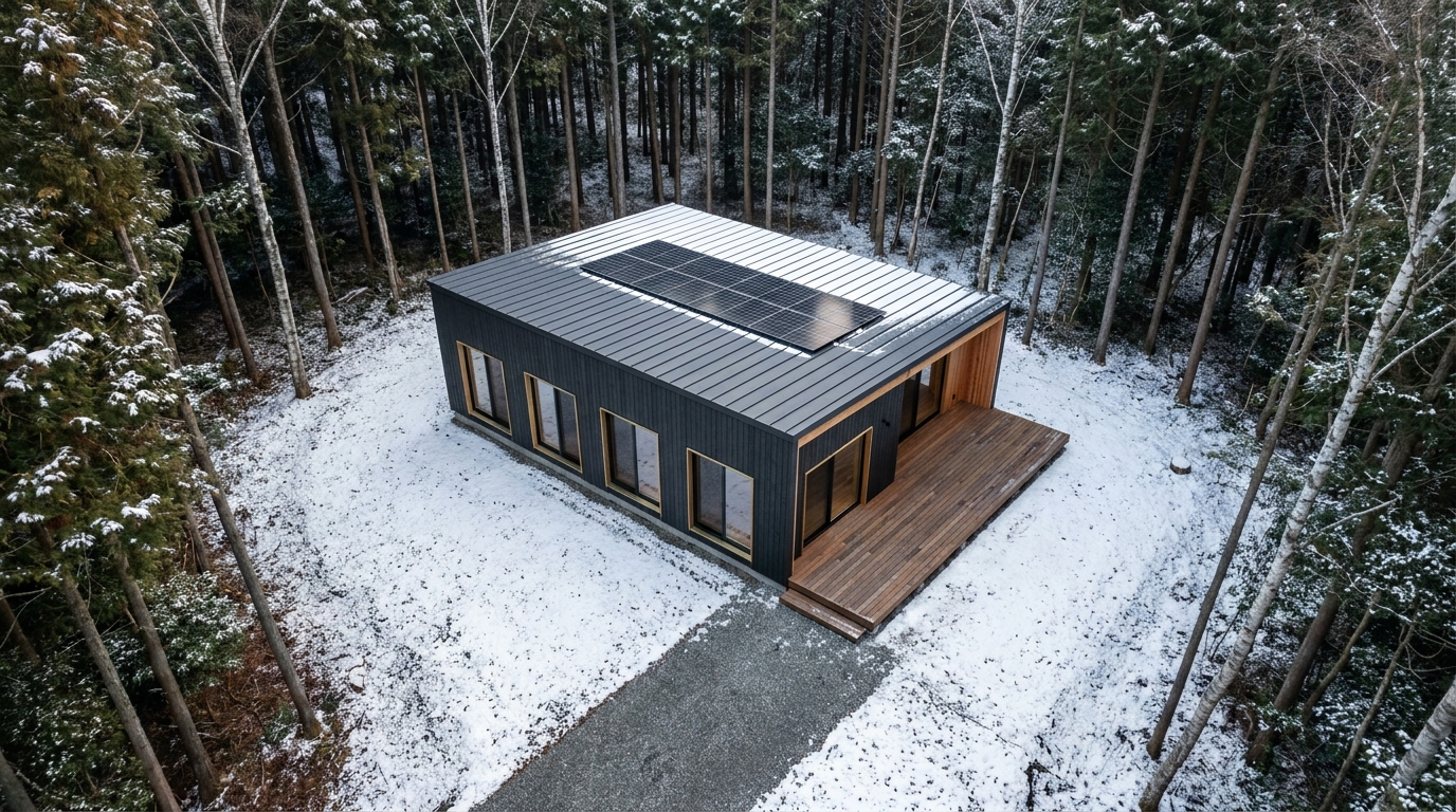 東の小屋 配置