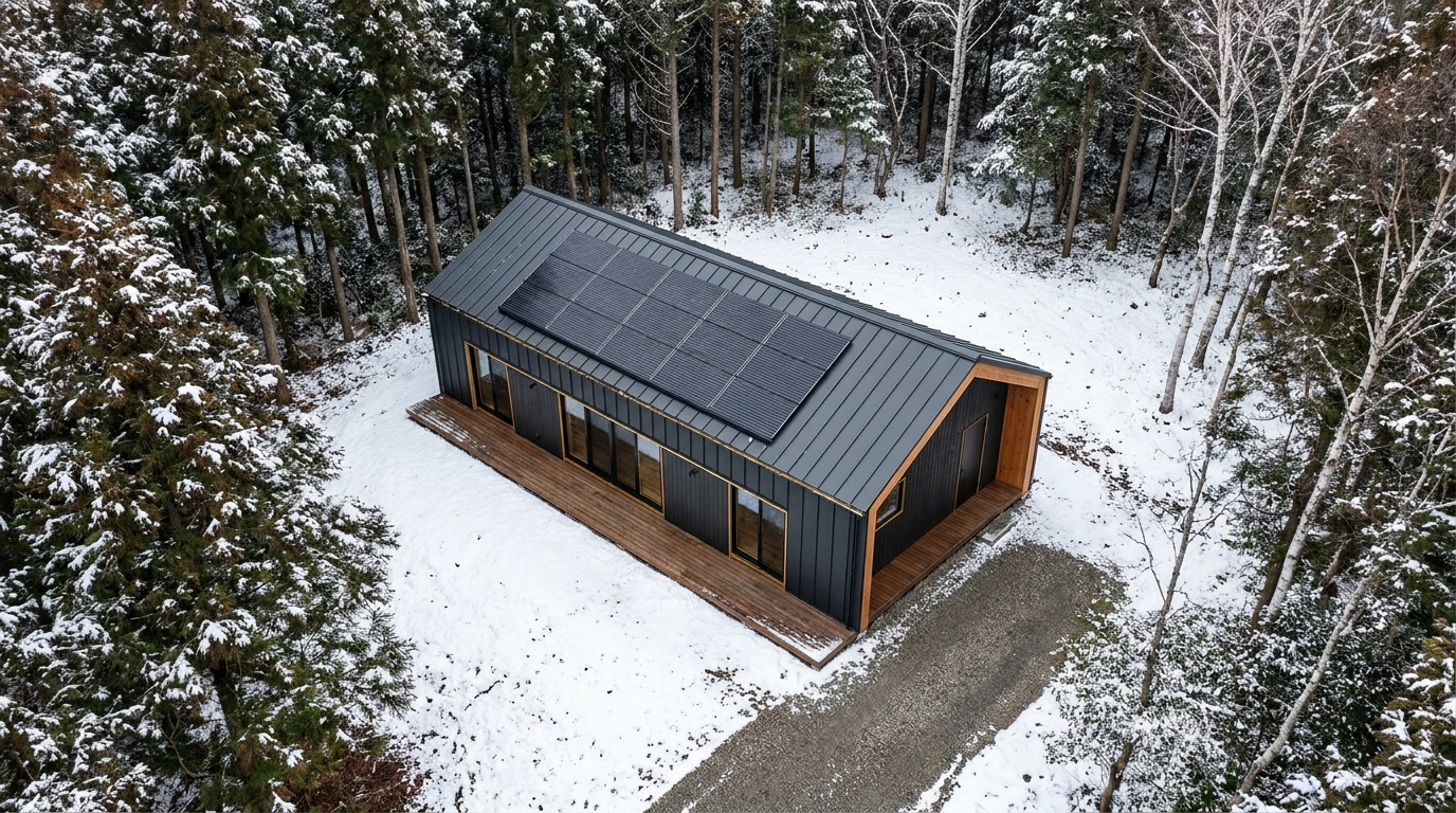 月の小屋 配置