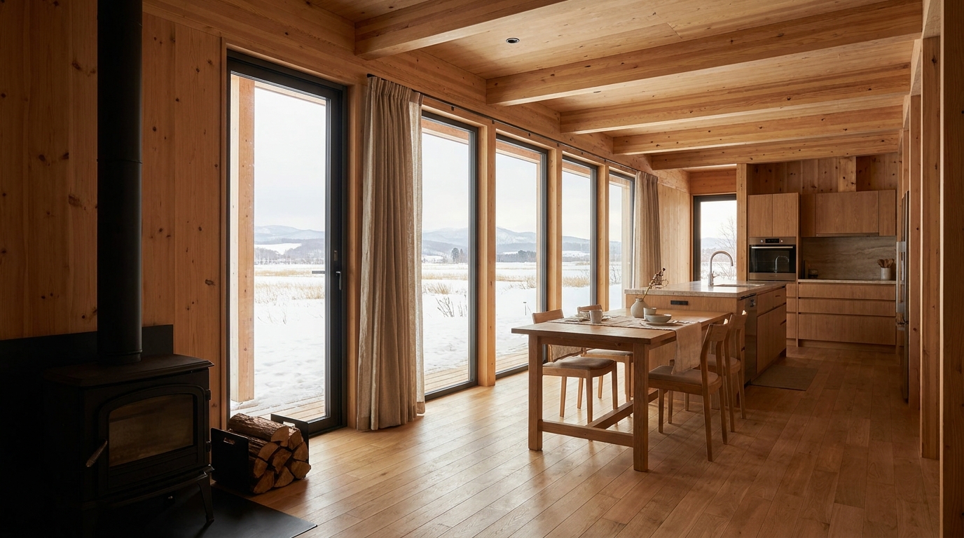 東の小屋 内観