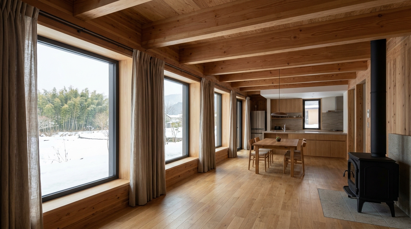 東の小屋 内観