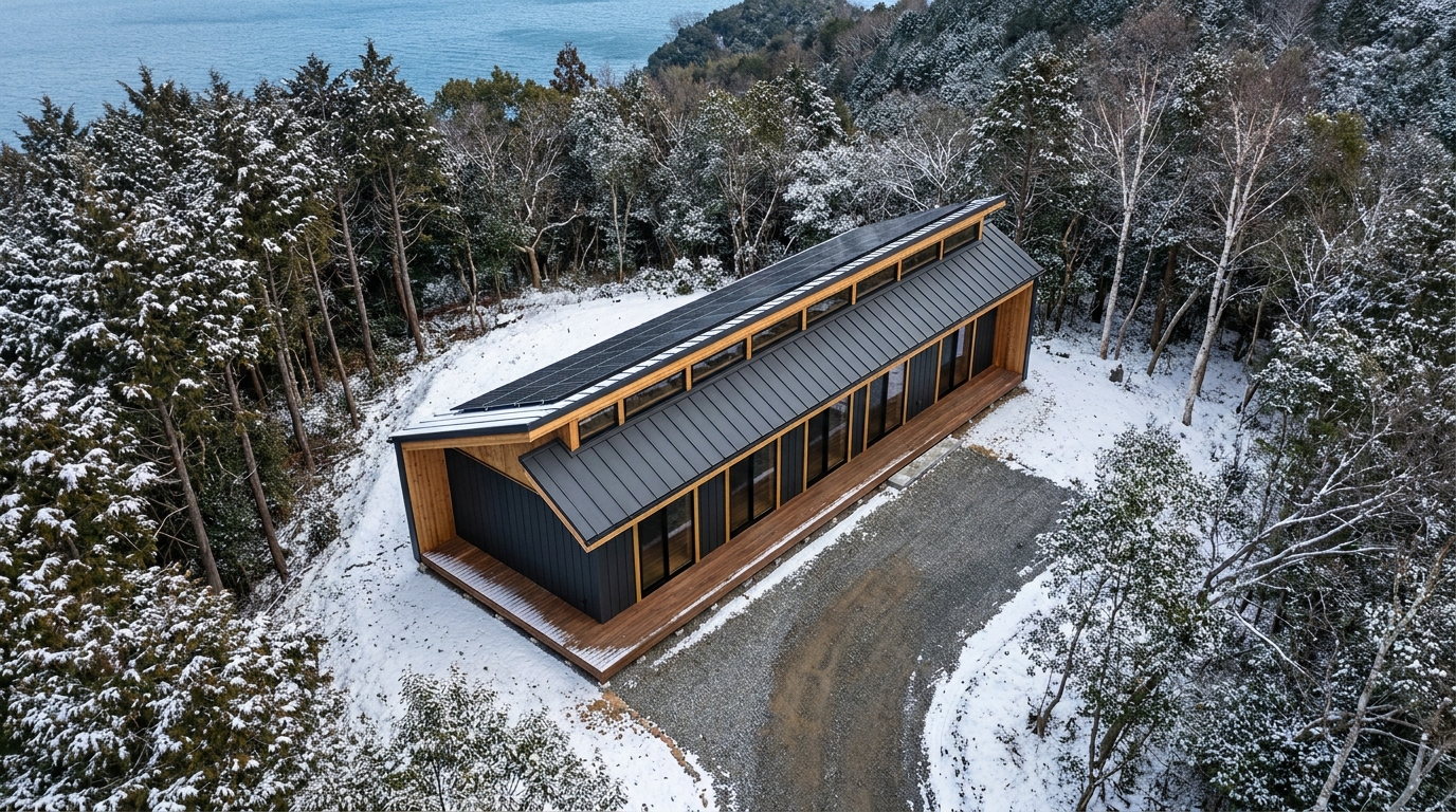 陽の小屋 配置