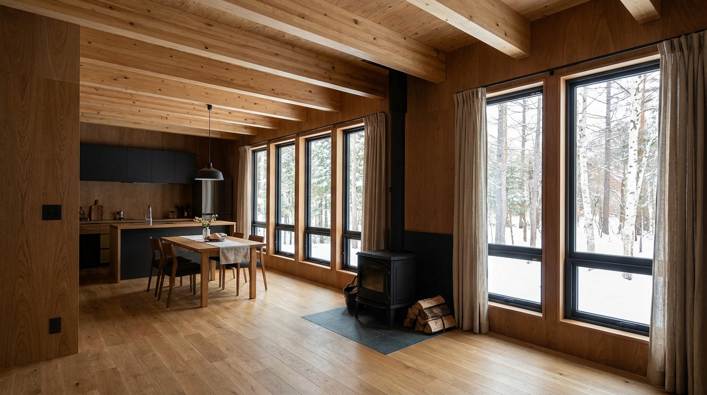 西の庵 内観