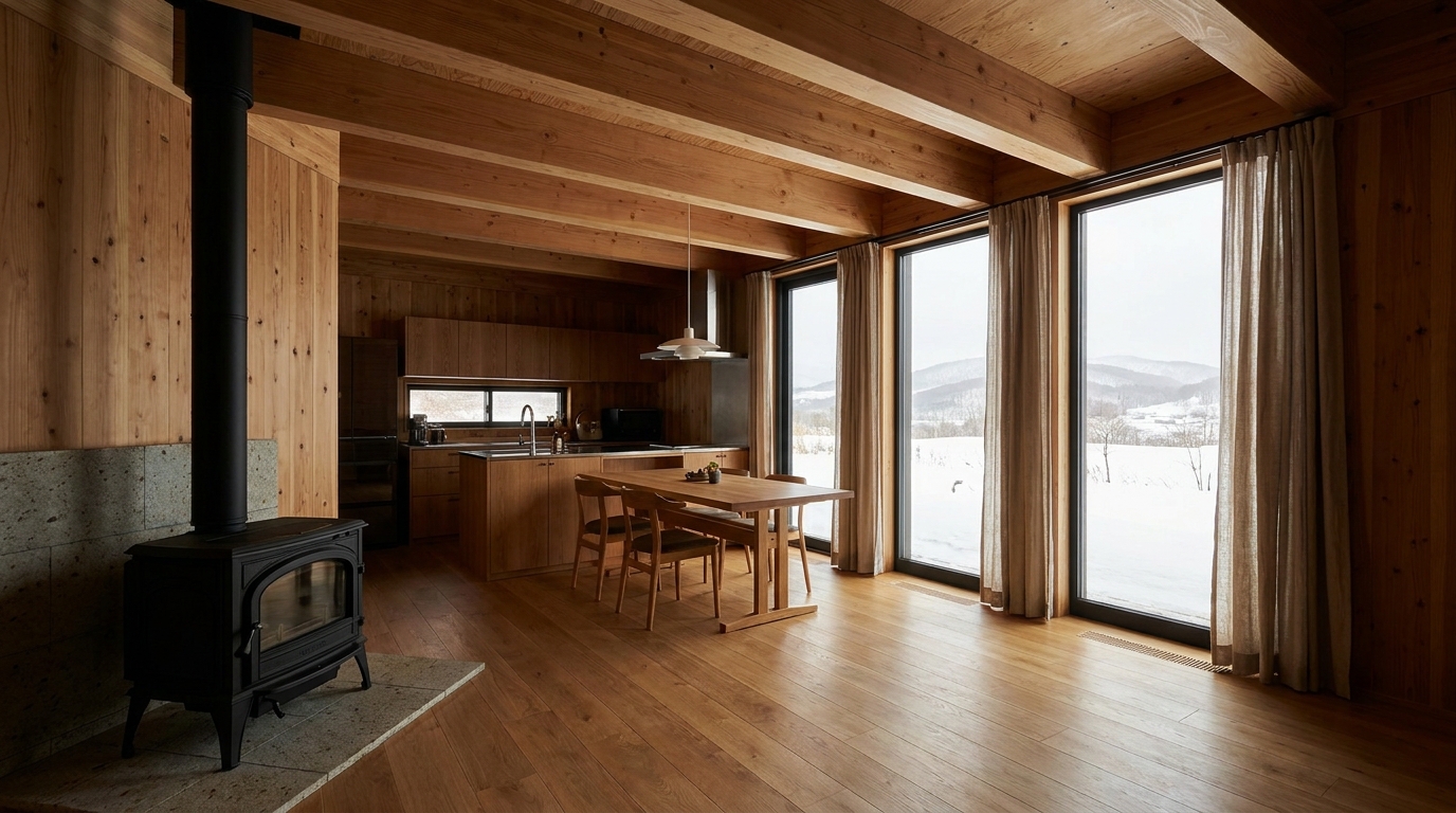 森の庵 内観