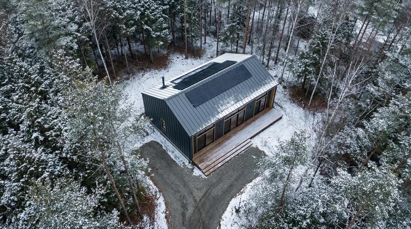 南の小屋 配置