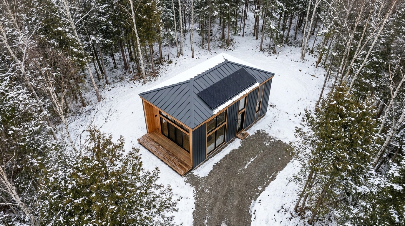 東の小屋 配置