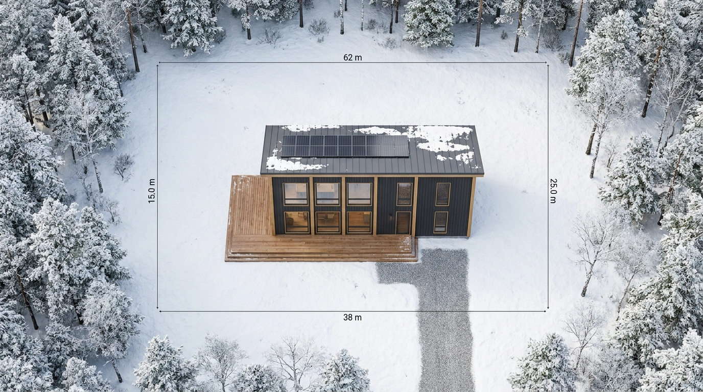 北の小屋 配置
