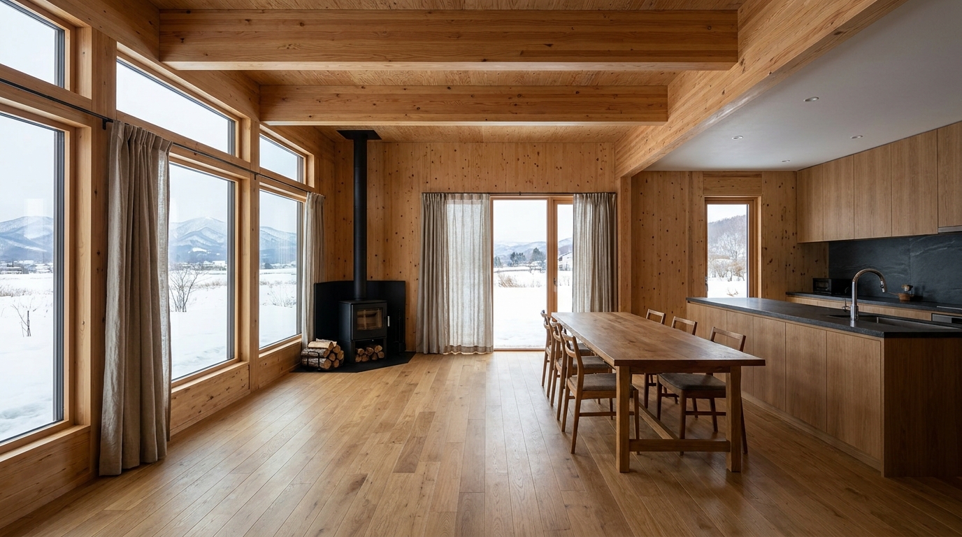 東の小屋 内観