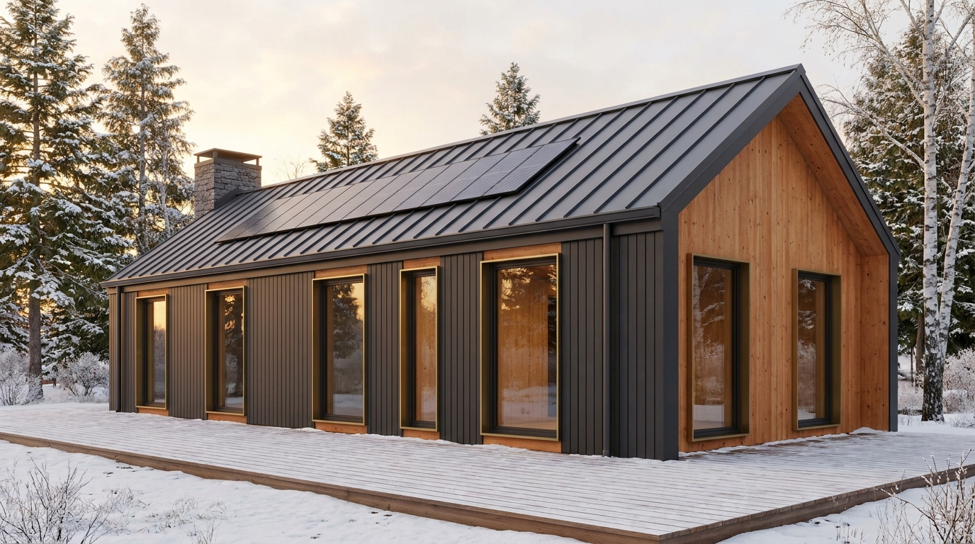 東の塔 外観 — AI render based on BIM specs