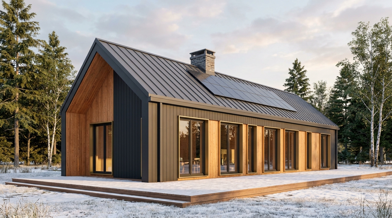 風の塔 外観 — AI render based on BIM specs