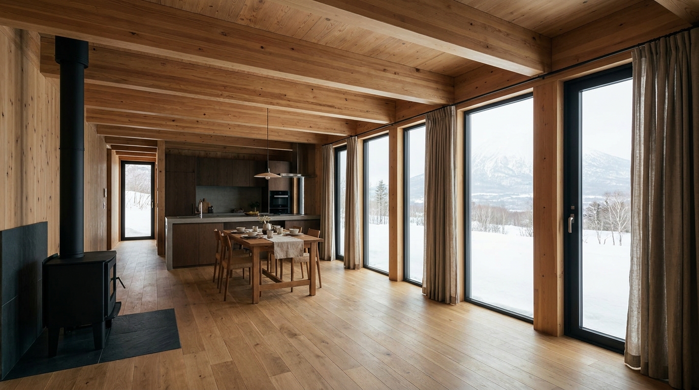 東の小屋 内観
