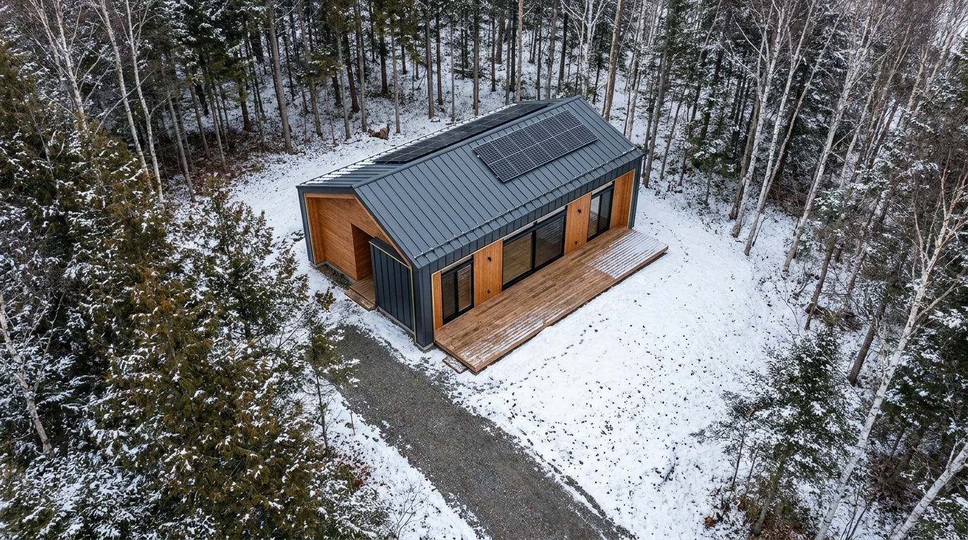 東の小屋 配置