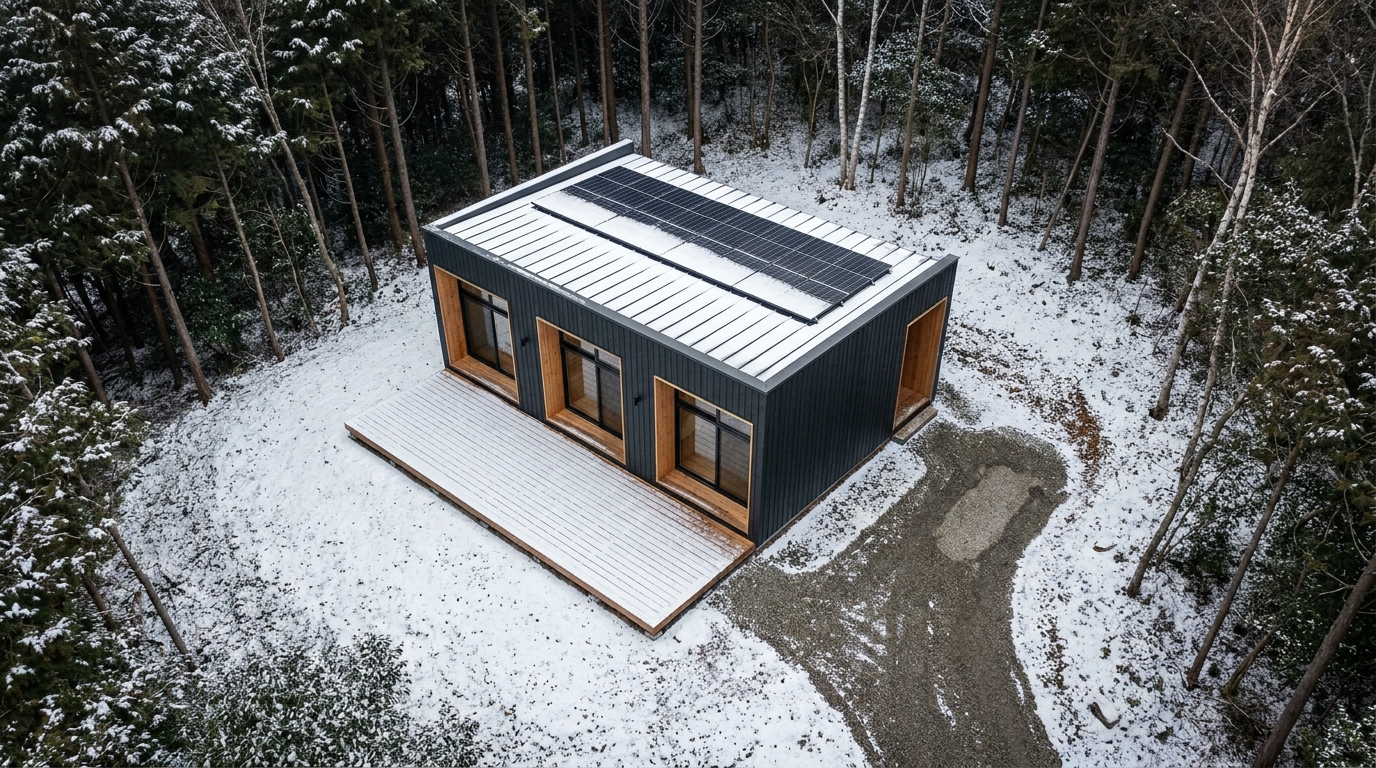 東の小屋 配置