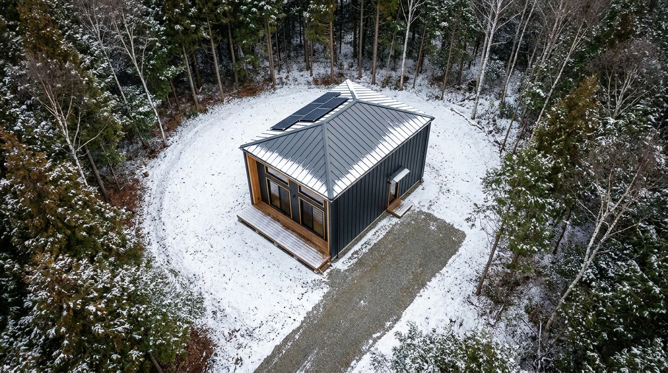 霜の小屋 配置