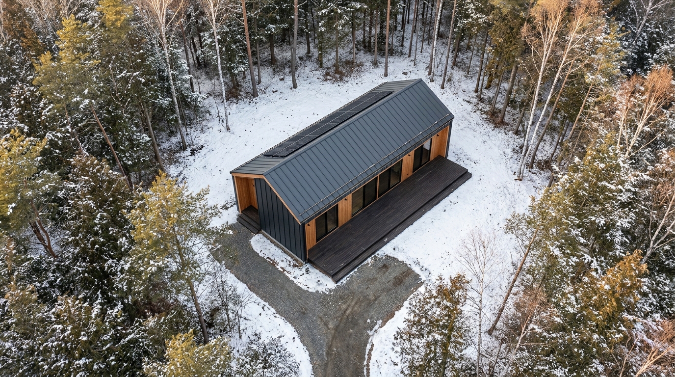 月の小屋 配置