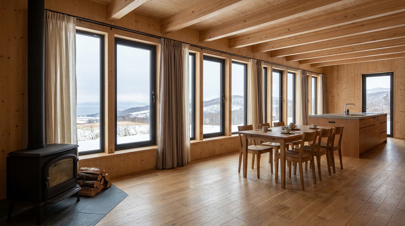 東の小屋 内観