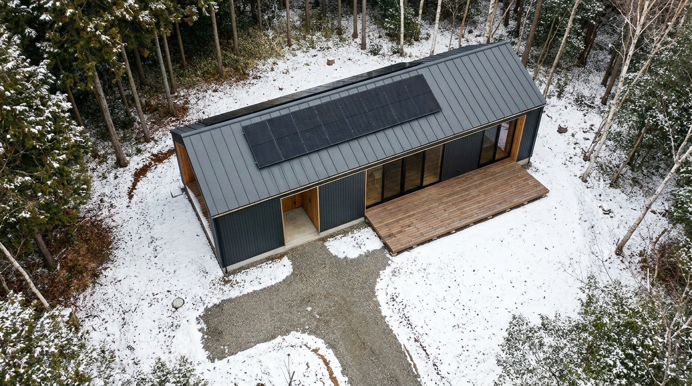 東の小屋 配置