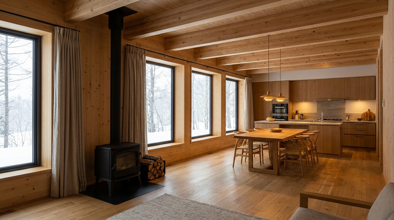 東の小屋 内観