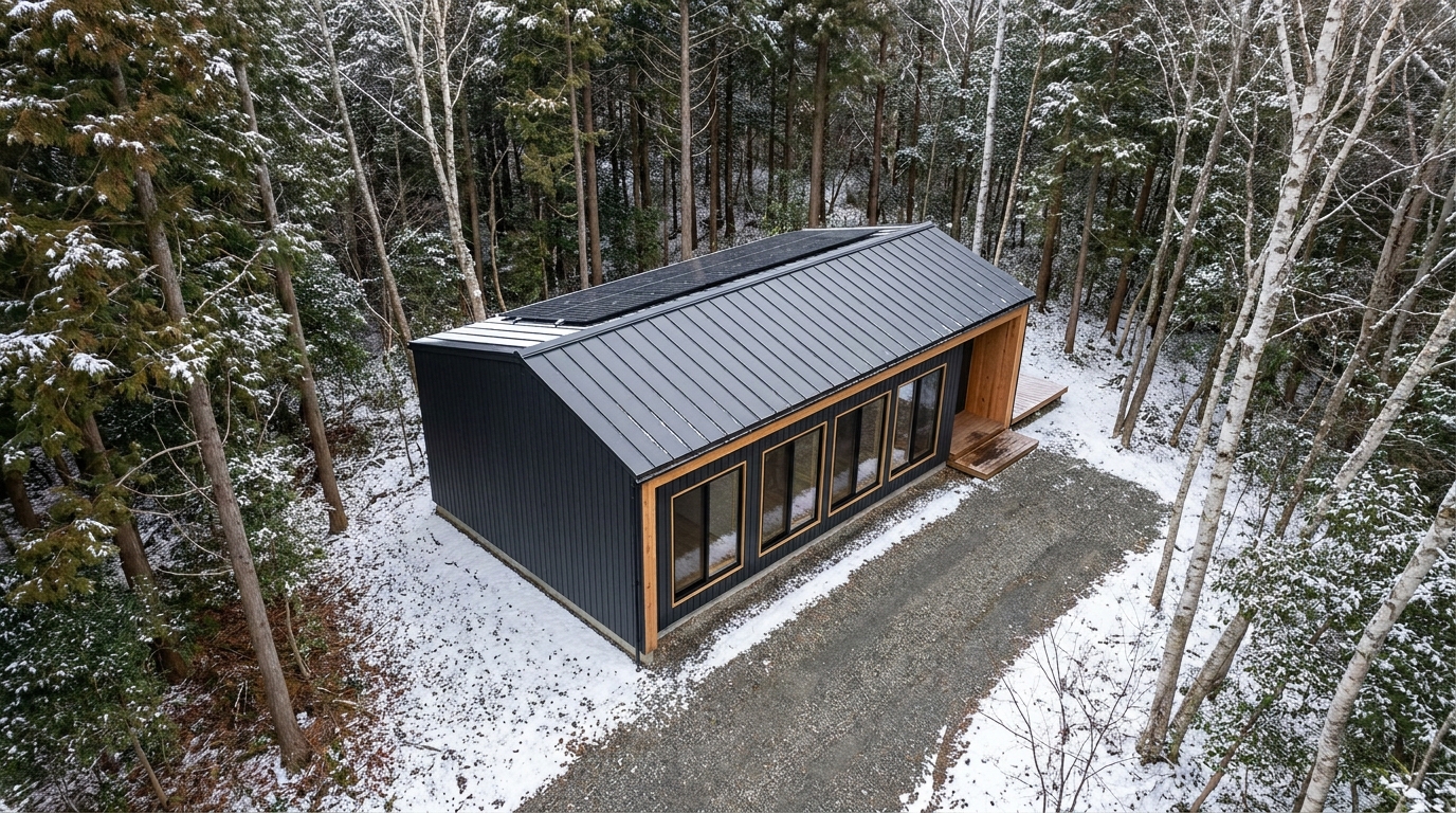 東の小屋 配置